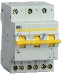 Выключатель-разъединитель трехпозиционный 3п ВРТ-63 25А IEK MPR10-3-025