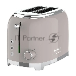 Тостер Tesler TT-260, серый, 815 Вт, 2 слота