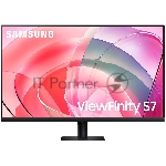 Монитор 32" Samsung ViewFinity S7 LS32D700EAIXCI VA 3840x2160, 60 Гц, 5 мс, 16:9, 350 кд/м², 1xHDMI, 1xDP, 1x3.5 мм, черный