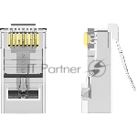 Коннектор Vention RJ45 (8p8c), cat. 6, под витую пару (10шт.)