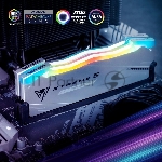 Оперативная память Patriot Viper Xtreme 5, DDR5, 32Gb (2x16Gb), 8000MHz, CL38, DIMM, с радиаторами, RGB, серебристый, вид 16