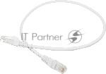Патч-корд LANMASTER UTP LAN-PC45/U5E-0.5-WH вилка RJ-45-вилка RJ-45 cat.5е 0.5м белый LSZH (уп.:1шт)