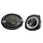 Колонки автомобильные JVC CS-DR693HP 4Ом 15x23см (6x9дюйм) (ком.:2кол.) коаксиальные трехполосные