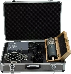 Микрофон конденсаторный sE Electronics [Z 5600A II] ламповый, 20 Гц 20 кГц, всенаправленная, кардиоида с широким углом, кардиоида, гиперкардиоида, восьмерка, комплектация: держатель "паук", блок питания со шнуром, микрофонный кабель, кейс металлический, вид 3