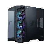 Корпус ZALMAN D50, ATX, BLACK, WINDOW, 2x3.5", 3x2.5", 1xUSB TYPE-C, 2xUSB3.0, FRONT 1xXF360, REAR 1xXF120