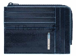 Картхолдер Piquadro Blue Square PU1243B2R/BLU2 синий, натуральная кожа