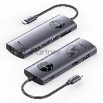 USB-концентратор Vention TQUHB, USB Type-C, USB 2.0/HDMI/RJ-45/SD/USB 3.0, USB Type-C