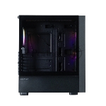 Корпус ZALMAN S6, ATX, BLACK, WINDOW, 2xCombo (3.5" or 2.5"), 1x2.5", 1xUSB Type C, 1xUSB3.0, 1xUSB2.0, FRONT 3x140mm FRGB, REAR 1x120mm FRGB