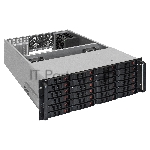 Серверный корпус ExeGate Pro 4U660-HS24 <RM 19", высота 4U, глубина 660, БП 1200PAS, 24xHotSwap, USB>, вид 15