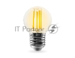 Лампа светодиодная 451123 Filament LED G45 11W E27 2700K 220-240V