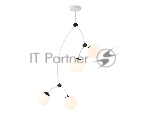 Светитльник Ambrella Light TR2572/4 WH/BK белый/черный E27/4 max 60W D790*1120