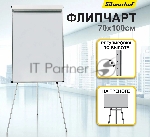Флипчарт Silwerhof Daily, лак, 70x100 см на треноге белый, лоток для аксессуаров, вид 9