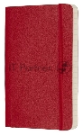 БлокнотMoleskine CLASSIC SOFT QP611F2 90x140мм 192стр. линейка мягкая обложка фиксирующая резинка красный