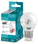 Лампа светодиодная IEK LLE-G45-7-230-40-E27 ECO G45 7Вт шар 4000К белый E27 630лм 230-240В