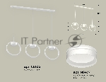 Светильник Ambrella light XB9106154/3 SWH/FR белый песок/белый матовый GX53 (C9106, N8477)