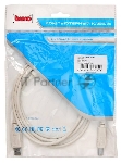 Кабель BuroКабель USB2.0 USB2.0-AM/BM-1.8M-MG A(m)/B(m) (1.8м) феррит.кольца(USB2.0-AM/BM-1.8M-MG)