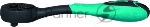 Ключ-трещотка GROSS 14086 1/4"", 72 зуба, Comfort, с быстрым сбросом, CrV, 2-х комп. Рукоятка