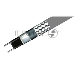 Кабель нагрев. саморег. 24Вт/м с экраном 220В сертификат Ex 16AWG (термопласт) EXTHERM SLL24-2CR