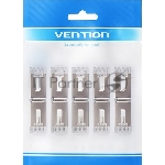Коннектор Vention RJ45 (8p8c), FTP cat. 5e, под витую пару, экранированный (10шт.)