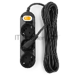 Удлинитель Power Cube PC 5 м 3р с/з, с выкл. 16А PC-1-5М (коробка) (3*1,5 мм2)