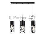 Светильник Ambrella light TR8501/3 BK черный E27/3 max 60W 550*100*1000