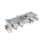 Делитель  ТВ "краб" x 6 + 7шт. F   "BOX"  5-1000 МГц  "Silver"   Rexant