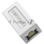 Адаптер-соединитель Vention RJ45 F / RJ45 F 8p8c кат. 6 Белый
