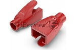 Колпачки изолирующие Vention для разъемов RJ-45 (50 шт.) красный