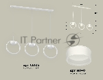 Светильник Ambrella light XB9106155/3 SWH/FR белый песок/белый матовый GX53 (C9106, N8401)