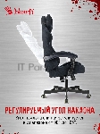 Кресло A4Tech Bloody GC-560 черный, ткань, 150 кг, подголовник, регулируемые подлокотники, механизм качания, вид 25