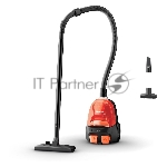 Пылесос Tefal MICRO SPACE CYCLONIC TW3235EA оранжевый/черный, 350/1600 Вт, уборка сухая, пылесборник контейнер 1 л