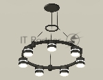 Светильник Ambrella light XR92051602/7 SBK/FR черный песок/белый матовый GX53 (A9205, C9238, N8445)