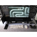 Подставка под монитор Monitor stand GEEK NOOK Focus Station 85x9x23 см, черный