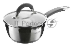 Ковш Rondell RDS-027 Flaммe 1,0 л Rondell RDS-027 с/кр 14 см 1,0 л Flaммe. Диаметр: 14 см. Объем: 1.0 л. Высококачественная пищевая сталь 18/10. Толщина стенок 0.6 мм. Тройное вштампованное, а затем вплавленное дно 5.0 мм. Комбинированная (зеркальная + матированная) обработка внешней поверхности. Отметки литража на внутренней поверхности посуды. Эргономичные крышка из термостойкого стекла со специальным ободком для удобного слива жидкости (2 диаметра отверстий). Ненагревающиеся ручки из нержавеющей стали с вставками из силикона. Надежное клепочное крепление. Плавный переход от дна к стенкам. Подарочная упаковка с ручкой. Буклет с рецептами. Подходит для всех видов плит и посудомоечной машины.