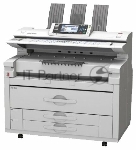 МФУ широкоформатное Ricoh MP Pro W7100SP (417284), А0, ч/б, 36" (914 мм), печ. 5 стр/мин (A0) 10 стр/мин (A1), 600 x 600 dpi (печать) 1200 x 1200 DPI (скан.), USB, Ethernet