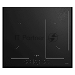 Индукционная варочная поверхность Hotpoint HB 1560B2 BA, 4 конфорки, с зоной расширения, стеклокерамика, 7200 Вт