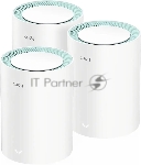 Бесшовный Mesh роутер Cudy M1500 (M1500(3-PACK)) AX1500 10/100/1000BASE-TX (упак.:3шт)