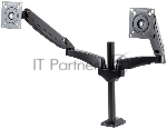 Кронштейн для мониторов ЖК Kromax OFFICE-12 черный 15"-32" макс.12кг настольный поворот и наклон