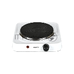 Плита настольная электрическая BLACKTON Bt HP116CI белый, 1 кВт, ТЭН, конфорки - 1, эмаль, поворотные переключатели