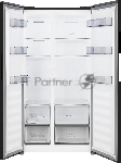 Холодильник Weissgauff WSBS 550 Built-in NoFrost Inverter черный двухкамерный 325/190л морозилка сбоку, No Frost, Side by Side, вид 16
