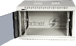 Шкаф настенный серии Pro, 9U 600x800, стеклянная дверь