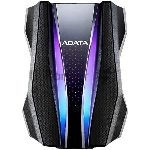 Внешний жесткий диск 2.5"; 2TB ADATA HD770G [AHD770G-2TU32G1-CBK] USB 3.2 Gen 1, RGB, Military-grade shock-resistance, Protect Water and Dust IP68, Gaming Stockpile, Black, RTL {20} (772226)