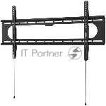 Кронштейн для телевизора Hama 00220842 черный 37"-90" макс.100кг настенный фиксированный
