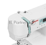 Швейная машина Janome HD6130 белый/зеленый, компьютеризированная, горизонтальный, 30 операций, автоматическая петля, вид 8