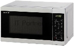 Микроволновая печь Sharp R-2800RSL серебристый, 20 л, 800 Вт, переключатели - сенсор