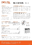Аккумуляторная батарея Delta BATTERY DTM 12150 L, вид 3