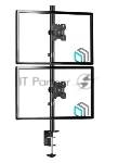 Настенное крепление ONKRON 13"-34" D208E черный