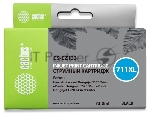 Картридж струйный Cactus CS-CZ133 №711 черный (73 мл) для HP DesignJet T120/T520