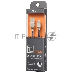 Кабель USB ACD-Titan Lightning - USB-A Нейлон, 1м, сине-черный