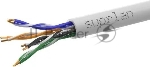 Кабель информационный Suprlan Standard 01-0328-9, cat.5e U/UTP 4 пары 24AWG, PVC, внутренний, 305м, серый